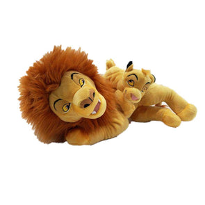 Peluche Roi Lion Mufasa et Simba