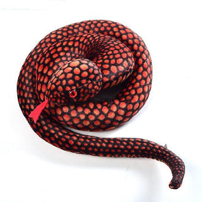 Peluche Serpent Rouge